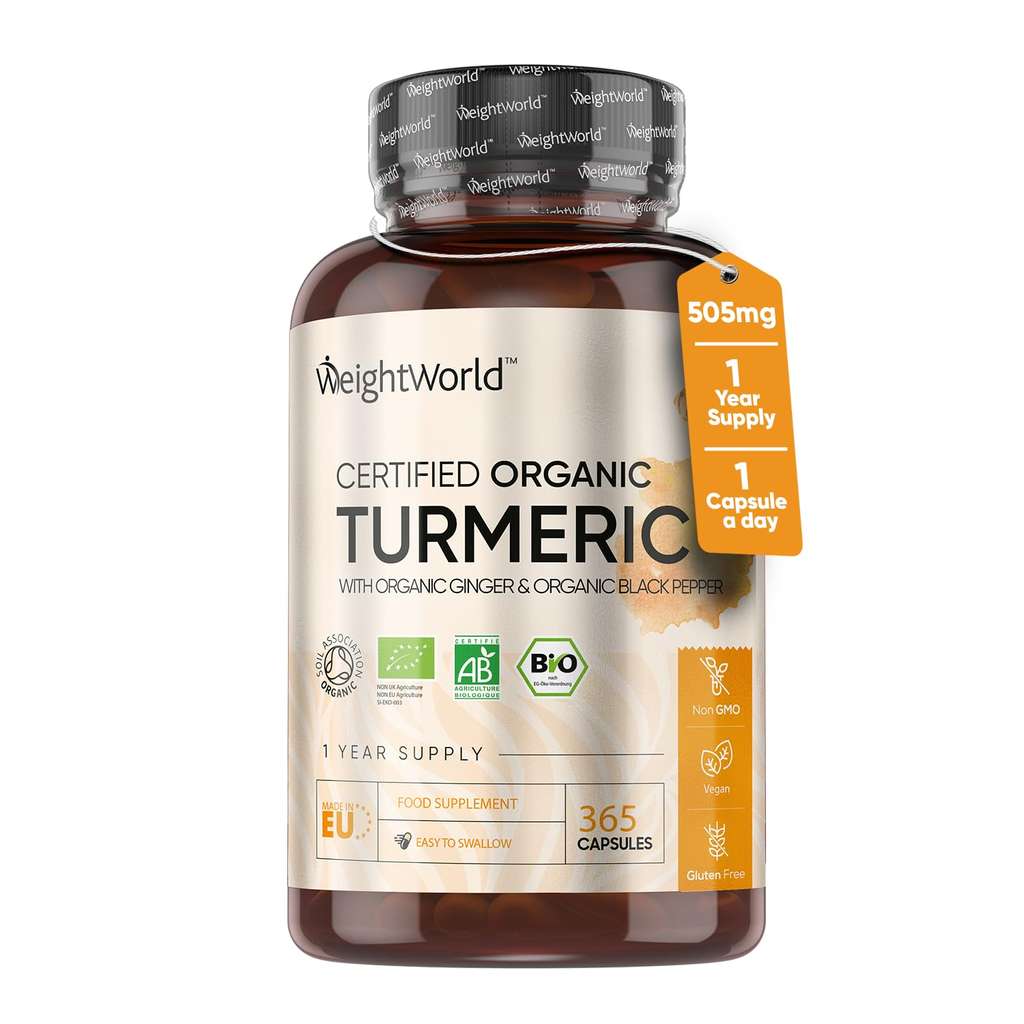Organic Turmeric with Ginger and Black Pepper | 1 Year Supply - Sold by Comfort Click FBA - Prime exclusive